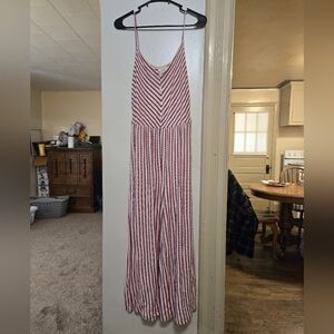 Caution To The Wind striped pants jumper outfit size medium in great condition